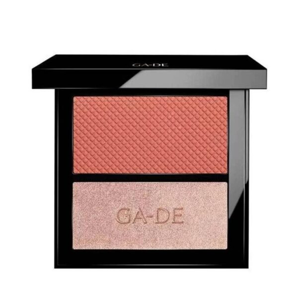 GA-DE Velveteen Blush & Shimmer Duet, Peach and Glow