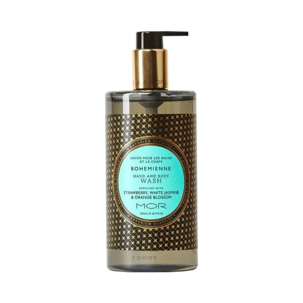 MOR Emporium Classics Hand & Body Wash 500ml, Bohemienne