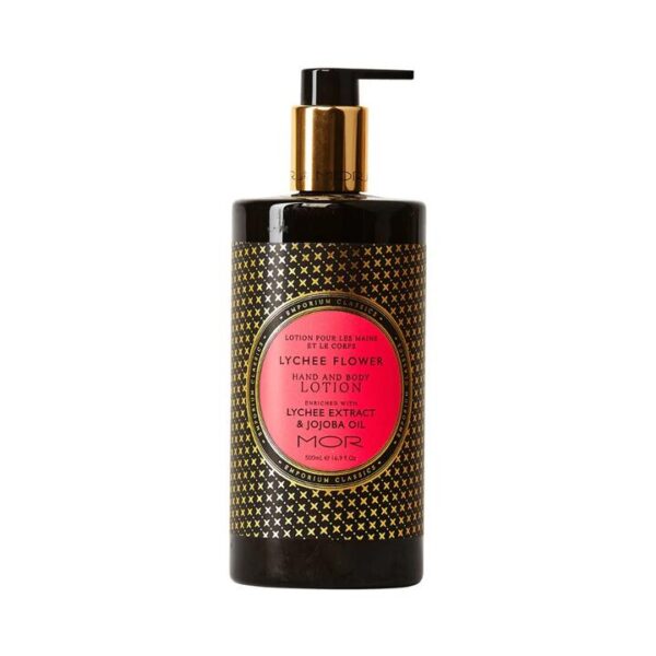 MOR Emporium Classics Hand & Body Lotion 500ml, Lychee Flower