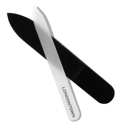 Londontown kur Glass Nail File, White