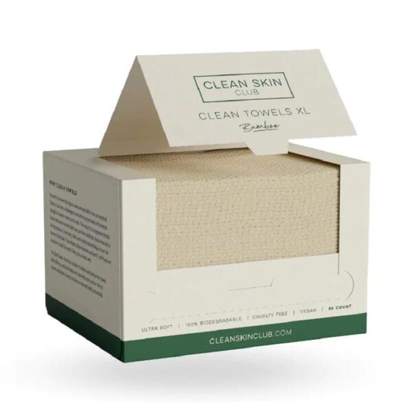 Clean Skin Club Towels XL Bamboo 50 count