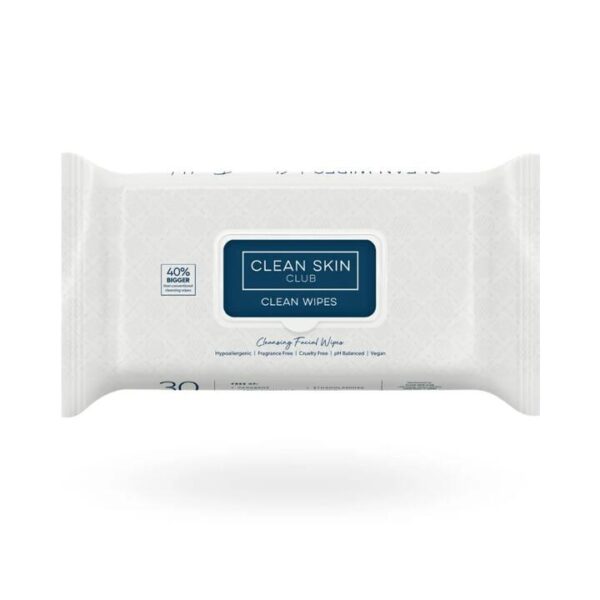 Clean Skin Club Clean Wipes 30pcs