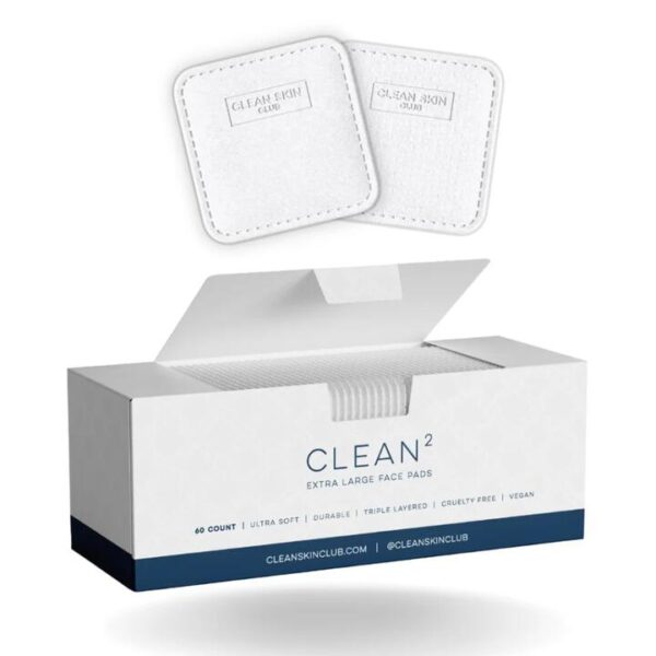 Clean Skin Club Clean¬≤ Face Pads 60 count