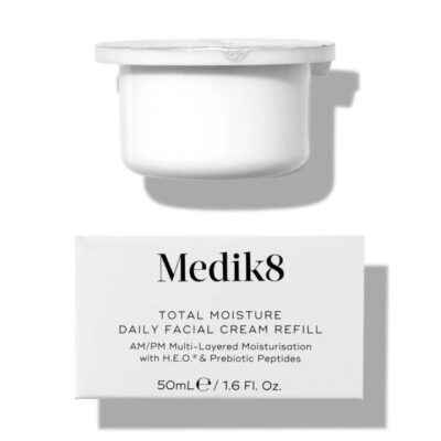 Medik8 Total Moisture Daily Facial Cream, Refill 50ml
