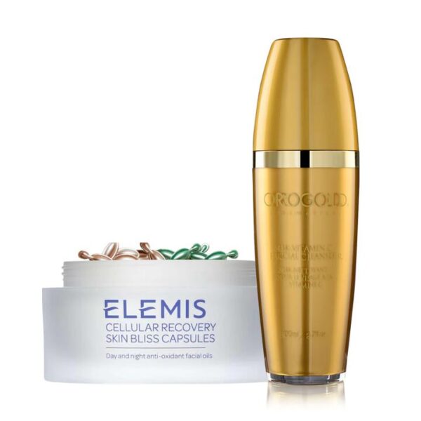 Elemis & Orogold Day & Night Skin Hydration & Cleanse Summer Set